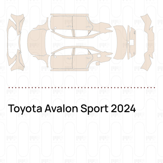 PPF prédécoupé Toyota Avalon Sport 2024