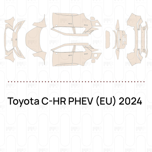 PPF prédécoupé Toyota C-HR PHEV (EU) 2024