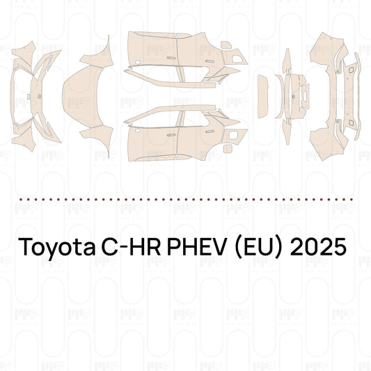 PPF prédécoupé Toyota C-HR PHEV (EU) 2025