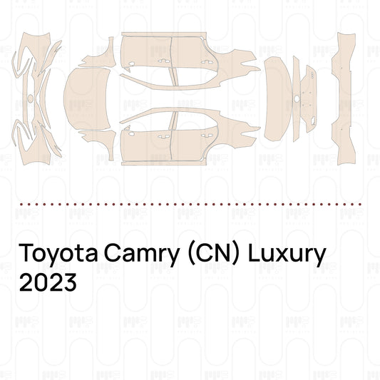 PPF prédécoupé Toyota Camry (CN) Luxury 2023