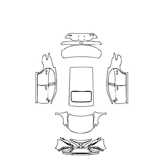 Pre-Cut PPF Toyota Camry (CN) Sport 2022 - PPF-Kits