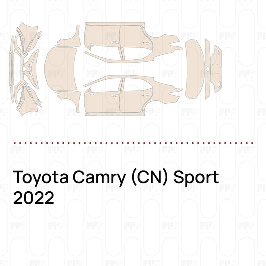 PPF prédécoupé Toyota Camry (CN) Sport 2022