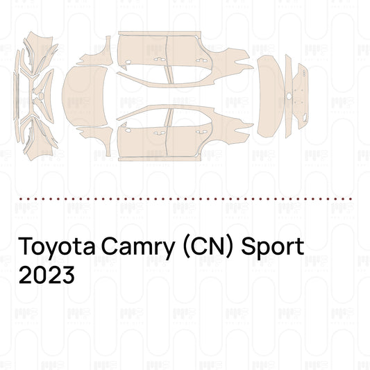 PPF prédécoupé Toyota Camry (CN) Sport 2023