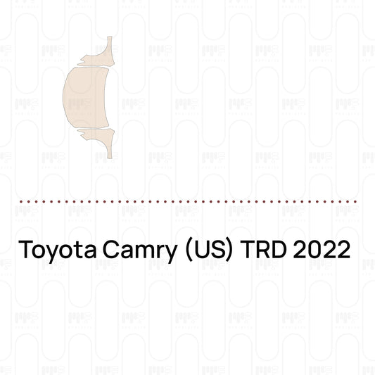 PPF prédécoupé Toyota Camry (US) TRD 2022