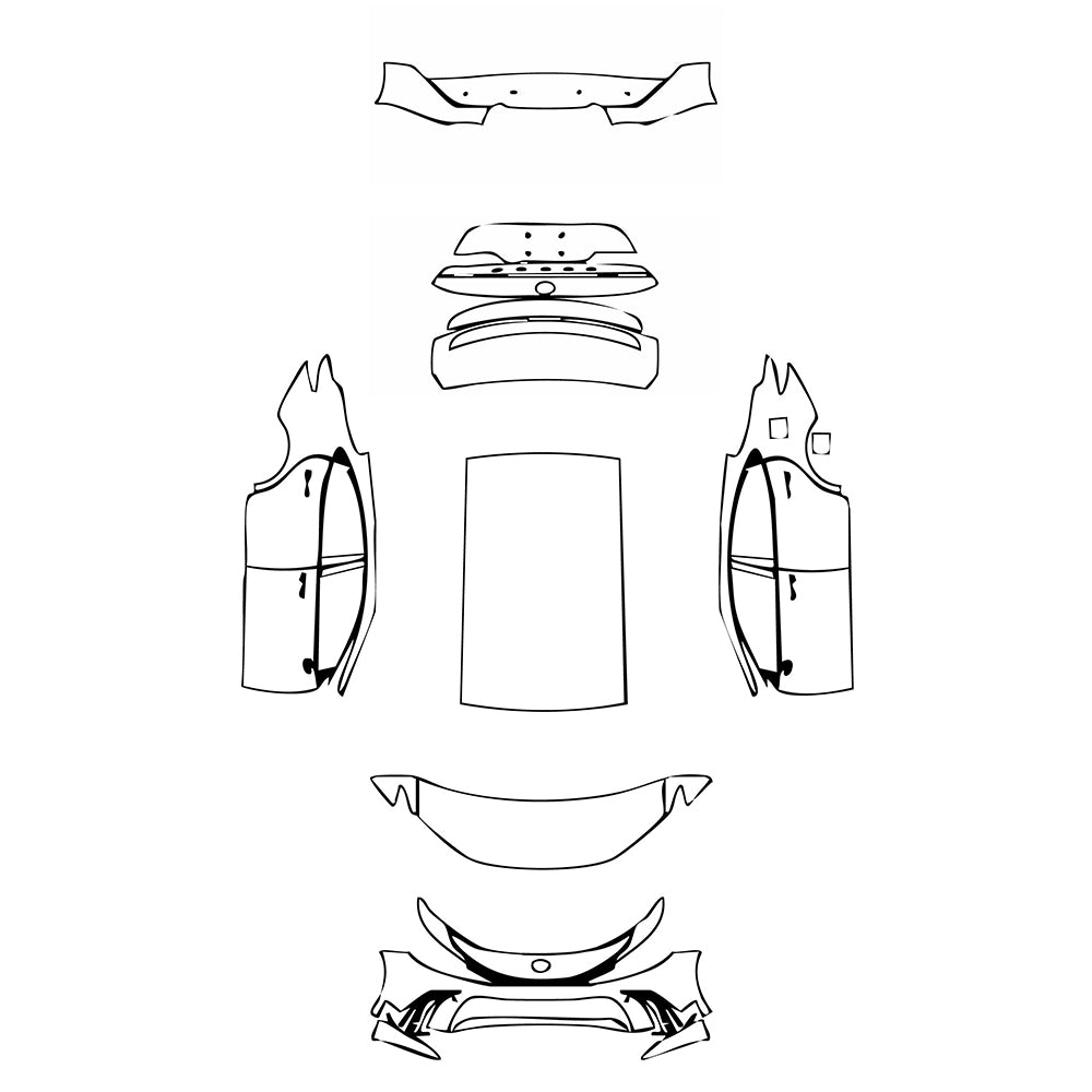 Pre-Cut PPF Toyota Camry (US) XSE 2025 - PPF-Kits