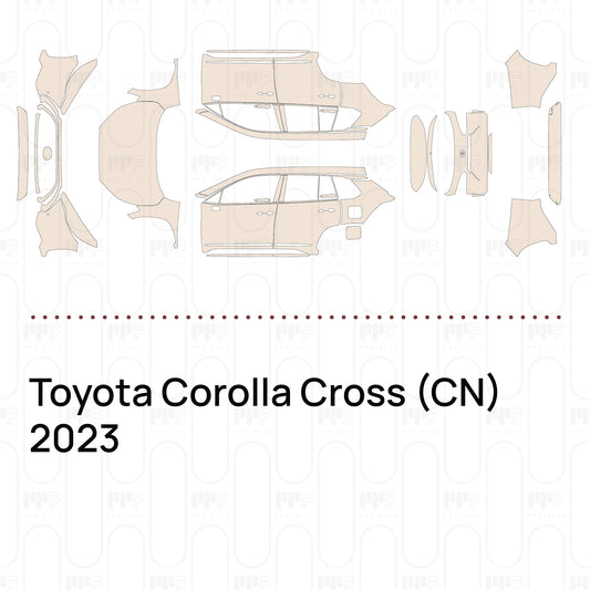 PPF prédécoupé Toyota Corolla Cross (CN) 2023