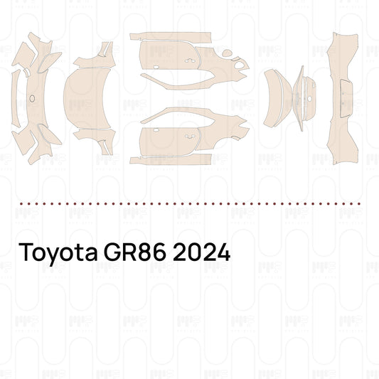 PPF prédécoupé Toyota GR86 2024