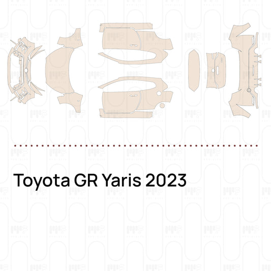 PPF prédécoupé Toyota GR Yaris 2023