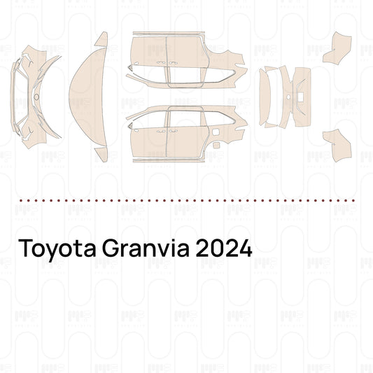PPF prédécoupé Toyota Granvia 2024