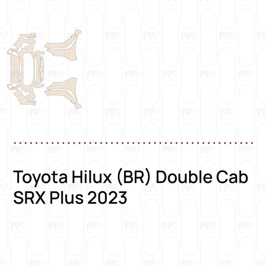 PPF prédécoupé Toyota Hilux (BR) Double Cab SRX Plus 2023