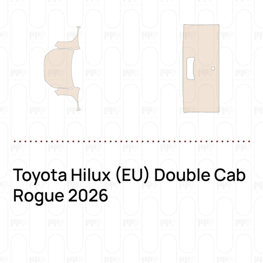 PPF prédécoupé Toyota Hilux (EU) Double Cab Rogue 2026