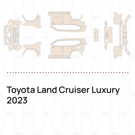 PPF prédécoupé Toyota Land Cruiser Luxury 2023