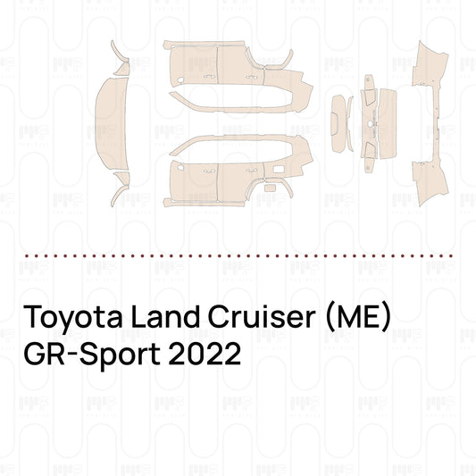 PPF prédécoupé Toyota Land Cruiser (ME) GR-Sport 2022