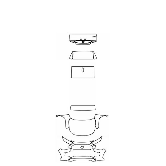 Pre-Cut PPF Toyota RAV4 Adventure 2020 - PPF-Kits