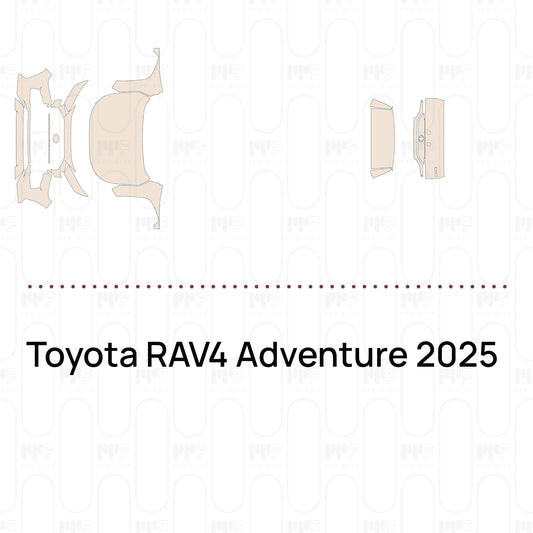 PPF prédécoupé Toyota RAV4 Adventure 2025
