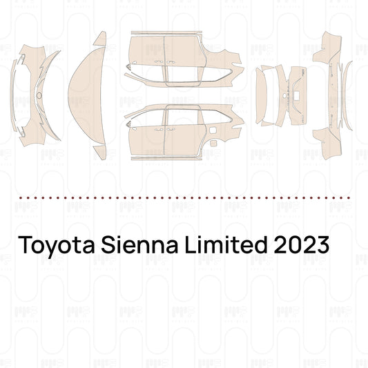 PPF prédécoupé Toyota Sienna Limited 2023
