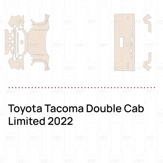 PPF prédécoupé Toyota Tacoma Double Cab Limited 2022