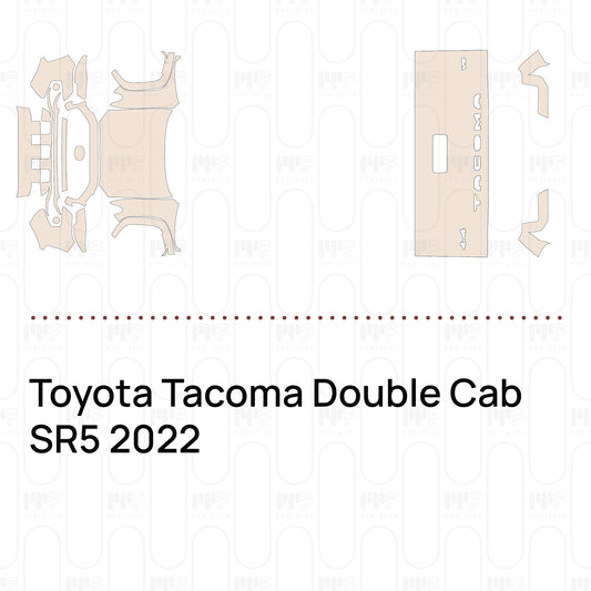 PPF prédécoupé Toyota Tacoma Double Cab SR5 2022