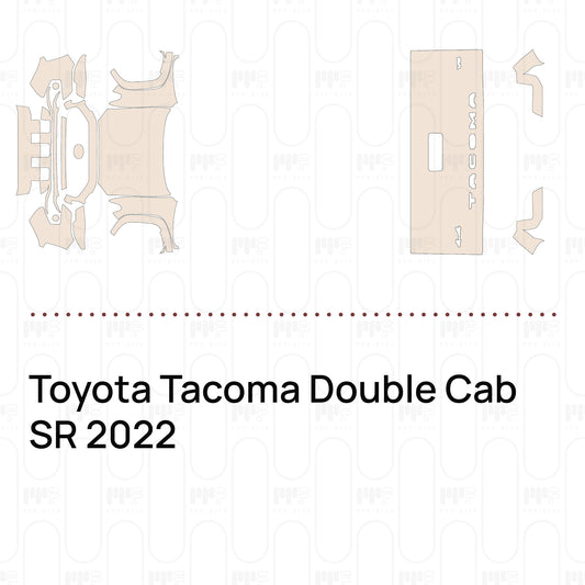 PPF prédécoupé Toyota Tacoma Double Cab SR 2022