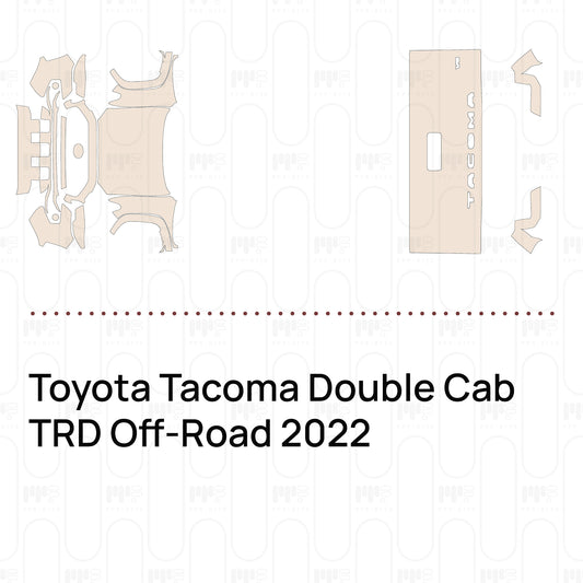PPF prédécoupé Toyota Tacoma Double Cab TRD Off-Road 2022