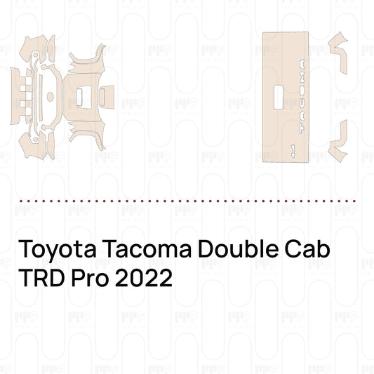PPF prédécoupé Toyota Tacoma Double Cab TRD Pro 2022