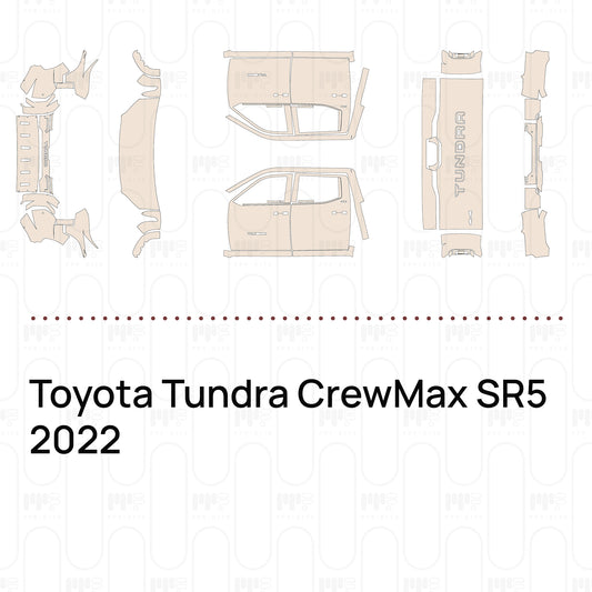 PPF prédécoupé Toyota Tundra CrewMax SR5 2022