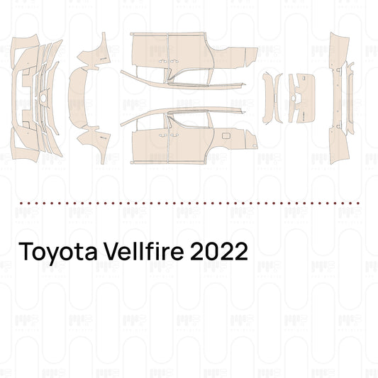 PPF prédécoupé Toyota Vellfire 2022