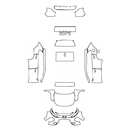 Pre-Cut PPF Toyota Wildlander 2021 - PPF-Kits