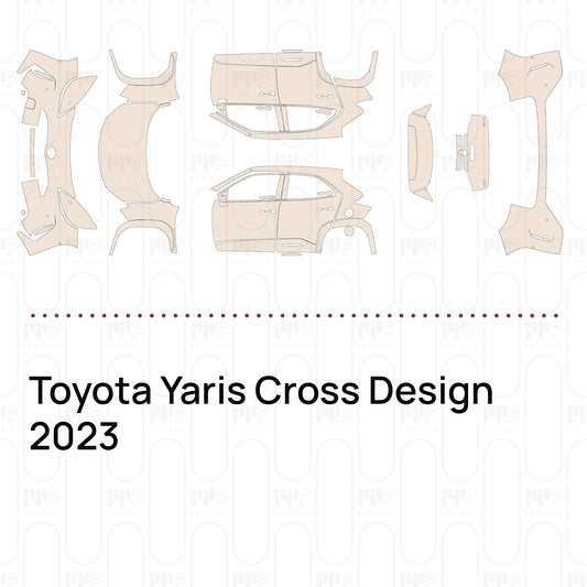PPF prédécoupé Toyota Yaris Cross Design 2023