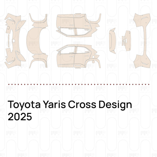 PPF prédécoupé Toyota Yaris Cross Design 2025
