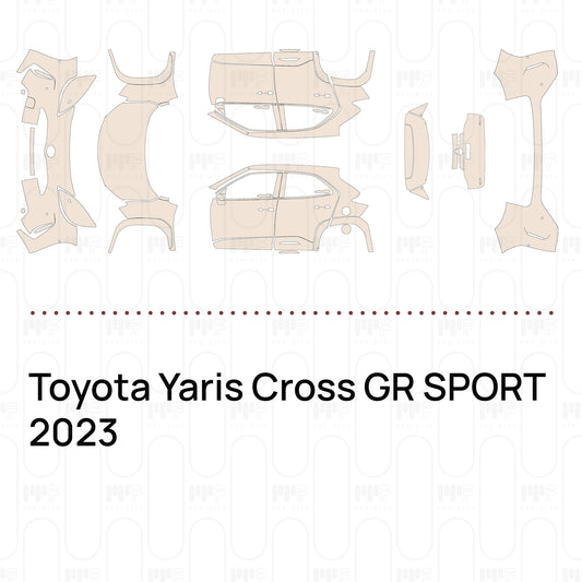PPF prédécoupé Toyota Yaris Cross GR SPORT 2023