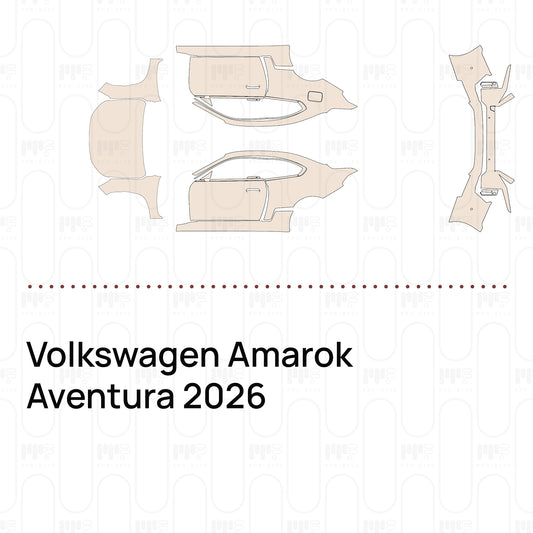 PPF prédécoupé Volkswagen Amarok Aventura 2026