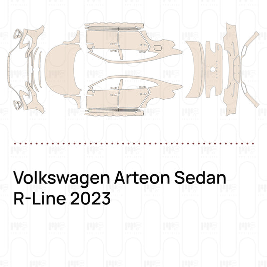 PPF prédécoupé Volkswagen Arteon Sedan R-Line 2023