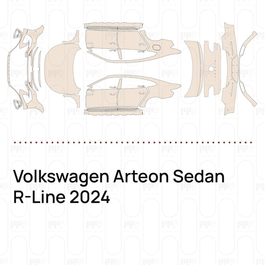 PPF prédécoupé Volkswagen Arteon Sedan R-Line 2024