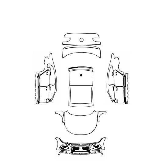 Pre-Cut PPF Volkswagen Arteon Sedan R 2023 - PPF-Kits