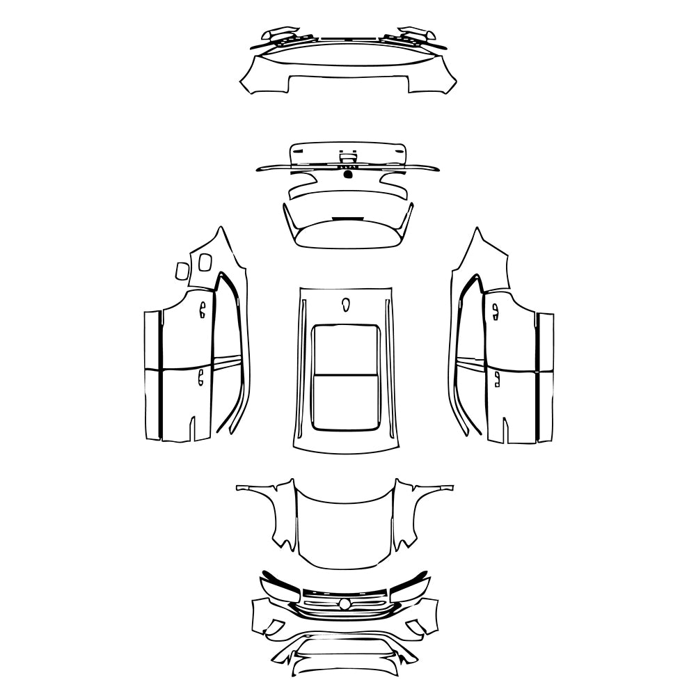 Pre-Cut PPF Volkswagen Atlas Cross Sport (US) SEL 2021 - PPF-Kits
