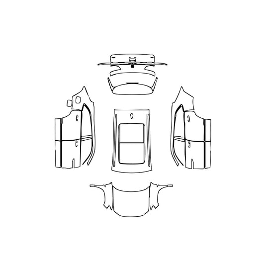 Pre-Cut PPF Volkswagen Atlas Cross Sport (US) SEL R-Line 2023 - PPF-Kits