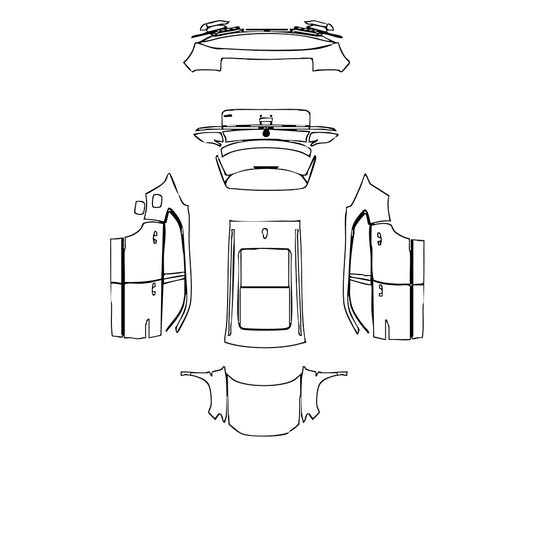 Pre-Cut PPF Volkswagen Atlas Cross Sport (US) SE 2024 - PPF-Kits