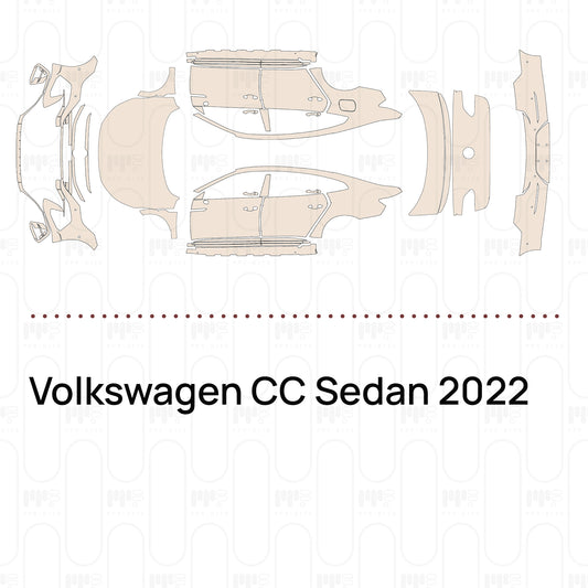 PPF prédécoupé Volkswagen CC Sedan 2022