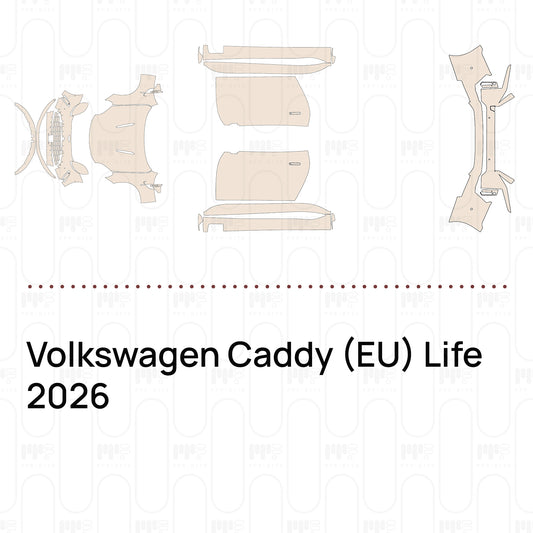 PPF prédécoupé Volkswagen Caddy (EU) Life 2026
