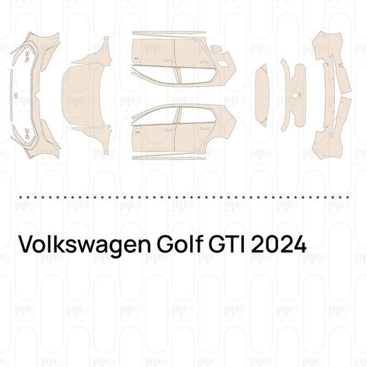 PPF prédécoupé Volkswagen Golf GTI 2024