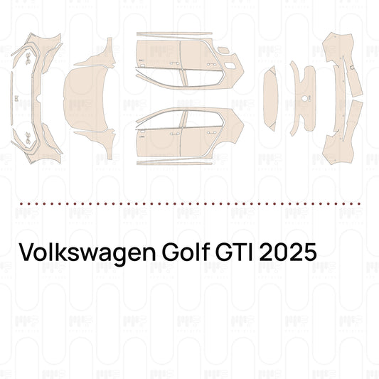 PPF prédécoupé Volkswagen Golf GTI 2025