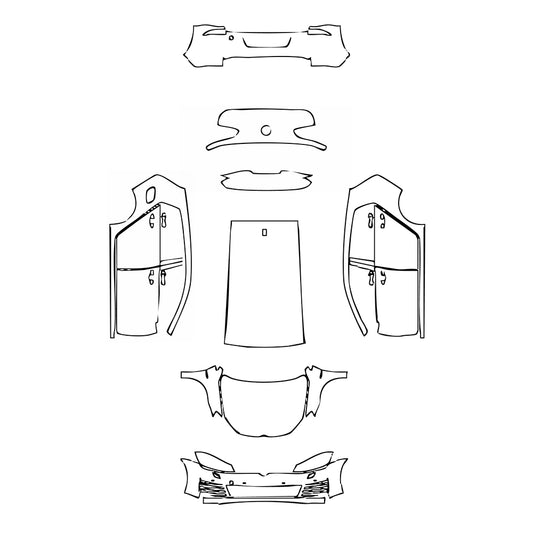Pre-Cut PPF Volkswagen Golf Golf GTI 2015 - PPF-Kits