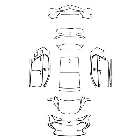 Pre-Cut PPF Volkswagen Golf Golf GTI 2021 - PPF-Kits