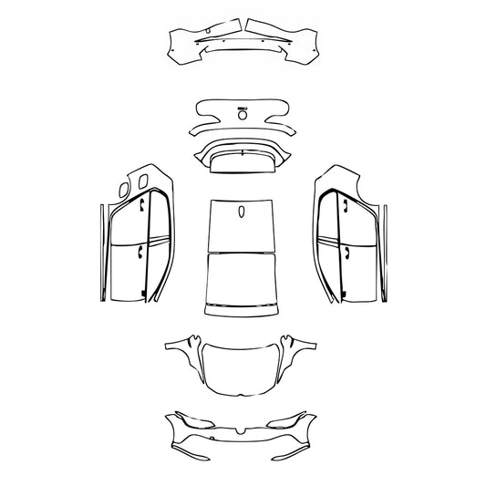 Pre-Cut PPF Volkswagen Golf Golf GTI Clubsport 2022 - PPF-Kits