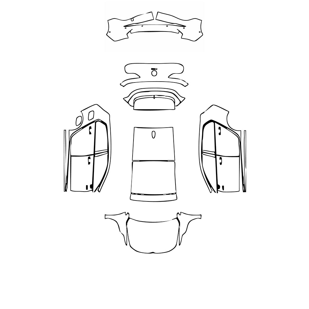 Pre-Cut PPF Volkswagen Golf Golf GTI Clubsport 2024 - PPF-Kits