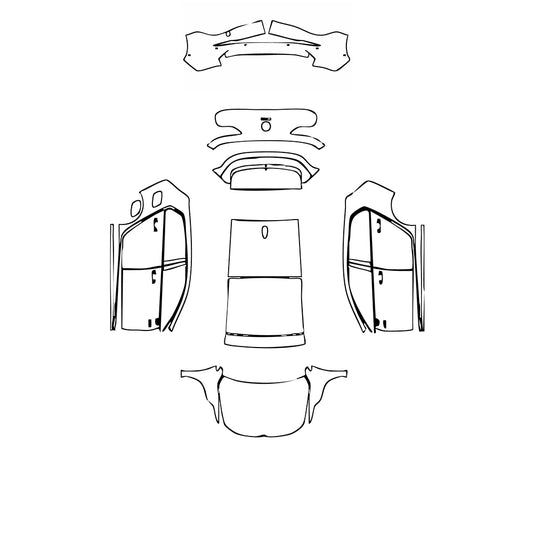 Pre-Cut PPF Volkswagen Golf Golf GTI Clubsport 2024 - PPF-Kits