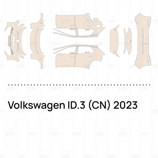PPF prédécoupé Volkswagen ID.3 (CN) 2023