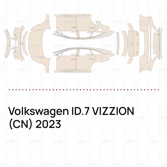 PPF prédécoupé Volkswagen ID.7 VIZZION (CN) 2023