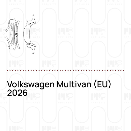 PPF prédécoupé Volkswagen Multivan (EU) 2026
